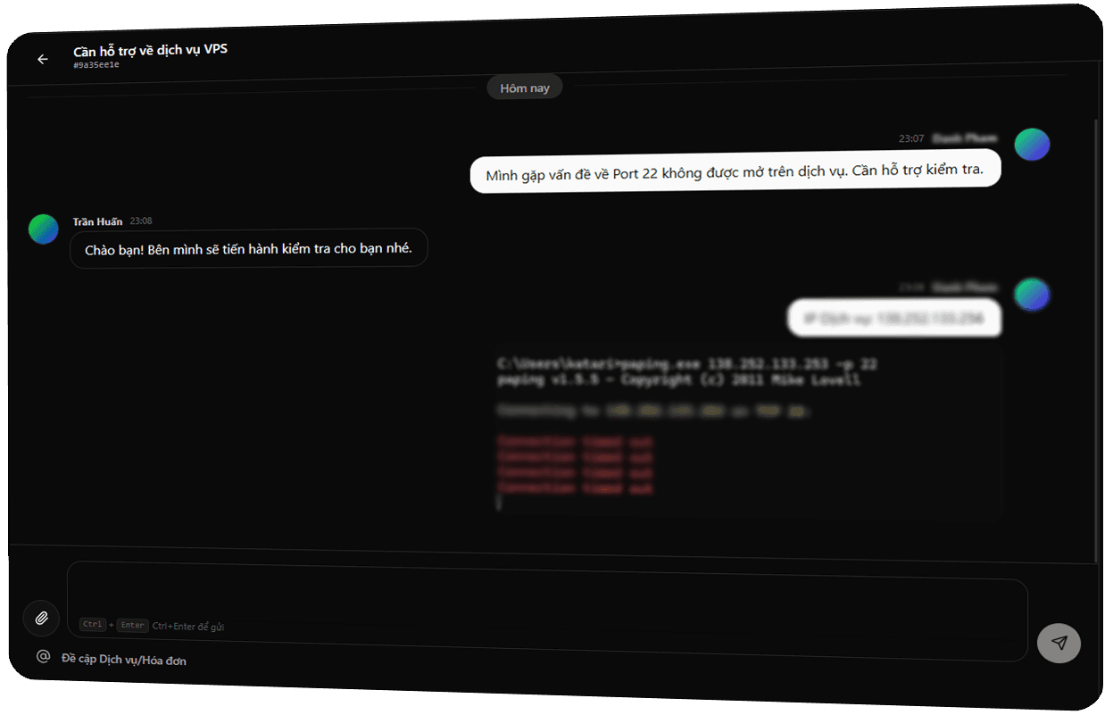 Hỗ trợ kỹ thuật xuất sắc là tiêu chuẩn